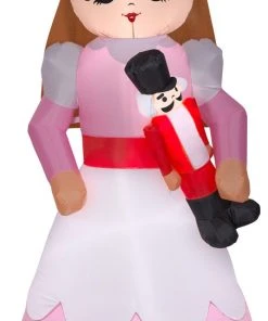 Gemmy 6' Airblown Nutcracker Clara Christmas Inflatable