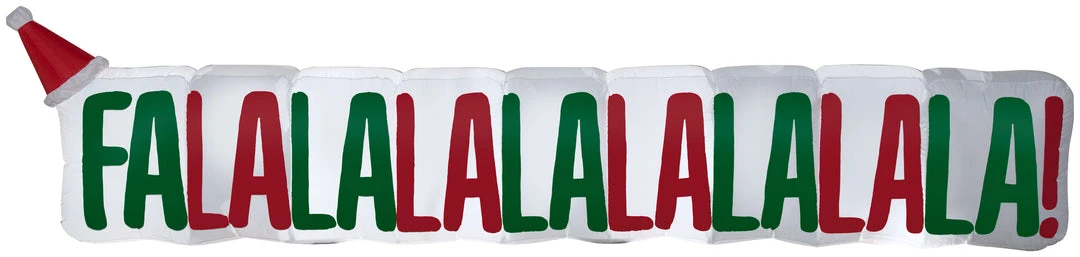 Coming Soon Gemmy 11,5' Airblown Inflatable FaLaLa Sign 1 Coming Soon Gemmy 11,5' Airblown Inflatable FaLaLa Sign