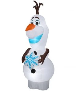 Gemmy 11' Airblown-Olaf W/Snowflake-Giant-Disney Christmas Inflatable