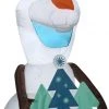 Seasons Inflatables Coming Soon Gemmy 4ft Airblown Inflatable Olaf Holding Christmas Tree Disney