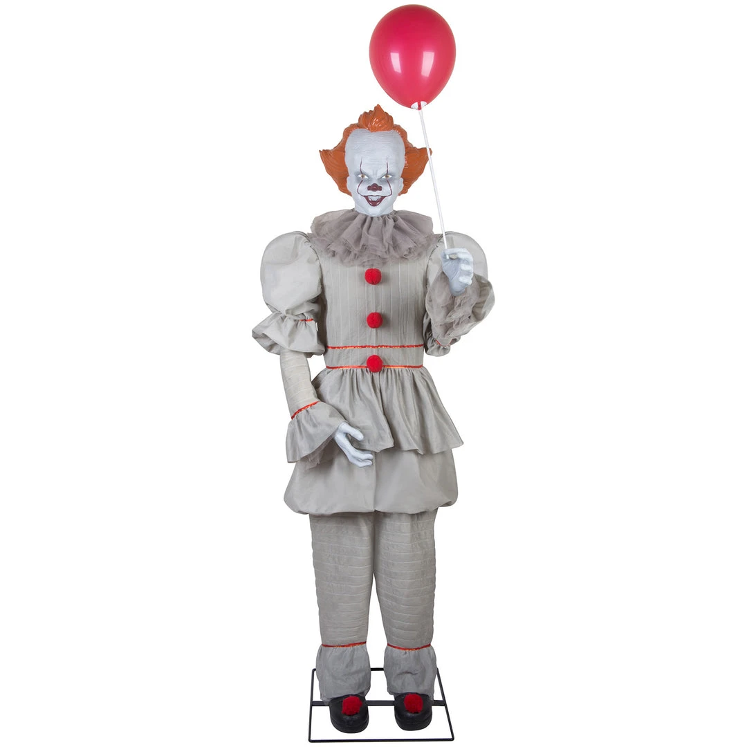 Gemmy 6' Tall Life Size Animated Pennywise Halloween Prop Coming Soon 1 Gemmy 6' Tall Life Size Animated Pennywise Halloween Prop Coming Soon