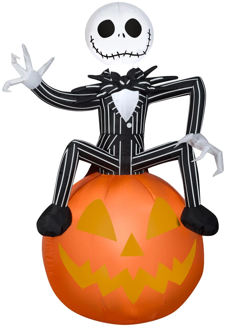 Seasons Inflatables Gemmy 3.5ft Airblown Inflatable Nightmare Before Christmas Jack Skellington On Pumpkin Halloween 1 Seasons Inflatables Gemmy 3.5ft Airblown Inflatable Nightmare Before Christmas Jack Skellington On Pumpkin Halloween
