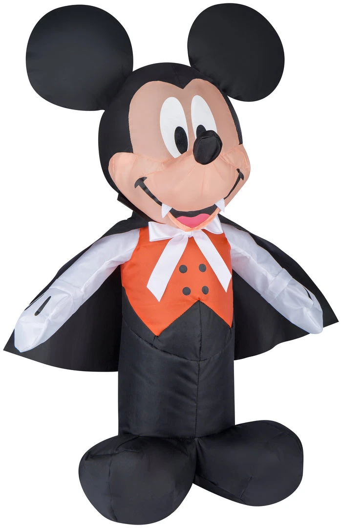 Halloween Gemmy Airdorable Airblown Mickey Mouse Disney, 1.5 Ft Tall, Multicolored 1 Halloween Gemmy Airdorable Airblown Mickey Mouse Disney, 1.5 Ft Tall, Multicolored