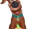 Coming Soon Gemmy Airblown Inflatable SCOOB With Pumpkin, 3.5 Ft Tall, Brown
