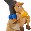 Gemmy Adult Inflatable Riding On Horse Halloween Costume