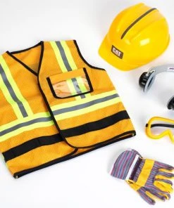 Theo Klein CAT Construction Worker Jacket With Accessories Toys