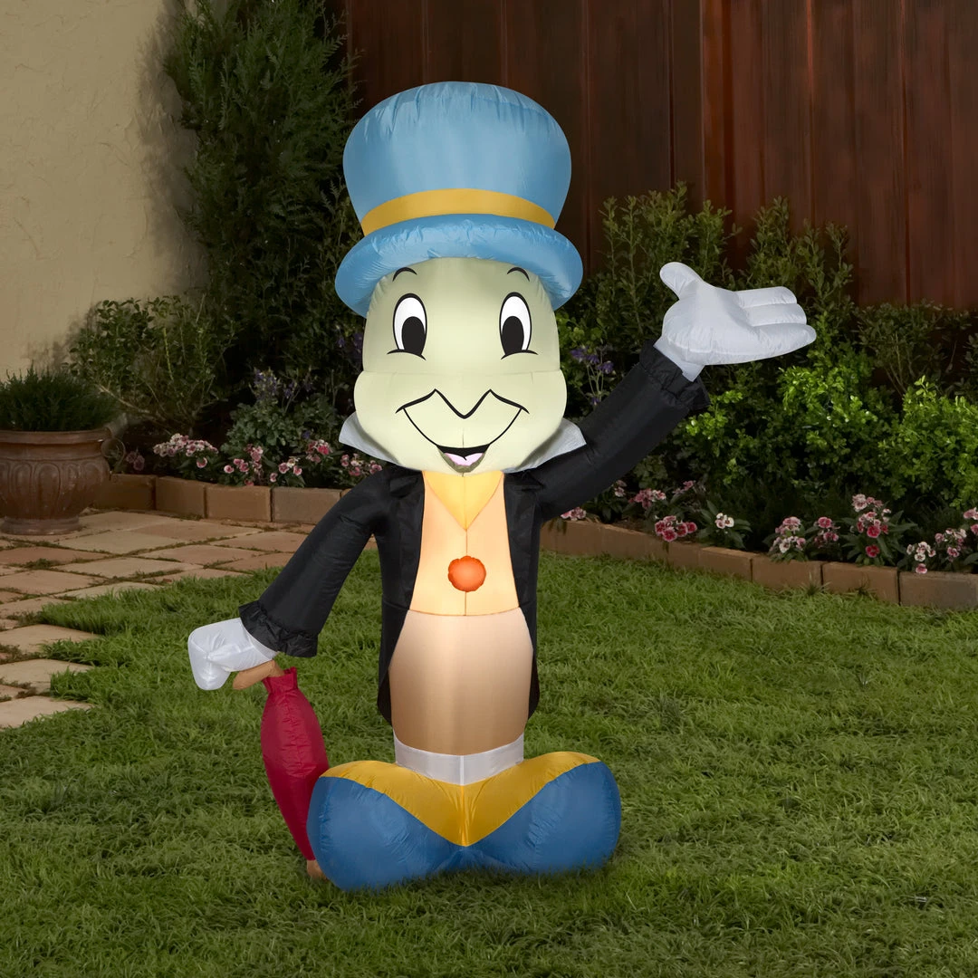 Limited Edition Inflatables Gemmy 6 Ft Tall Airblown Disney Limited Edition Jiminy Cricket 2 Limited Edition Inflatables Gemmy 6 Ft Tall Airblown Disney Limited Edition Jiminy Cricket