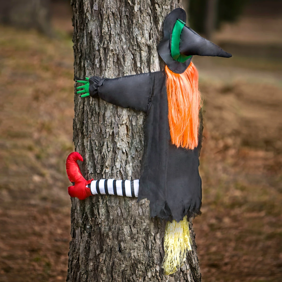 Gemmy Props, Decor, And Lights 4.5' Crashing Witch Wilma Wipeout Halloween Prop 1 Gemmy Props, Decor, And Lights 4.5' Crashing Witch Wilma Wipeout Halloween Prop