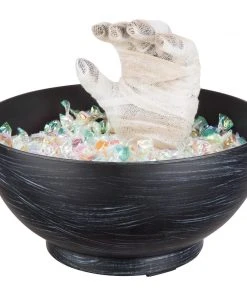 Seasons Inflatables Coming Soon Gemmy Animated Candy Bowl Mummy Hand