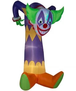 Seasons Inflatables Halloween Inflatable Projection Kaleidoscope Creepy Clown Airblown