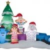 Gemmy Coming Soon 9.5' Wide Airblown Misfit Toys Scene Christmas Inflatable