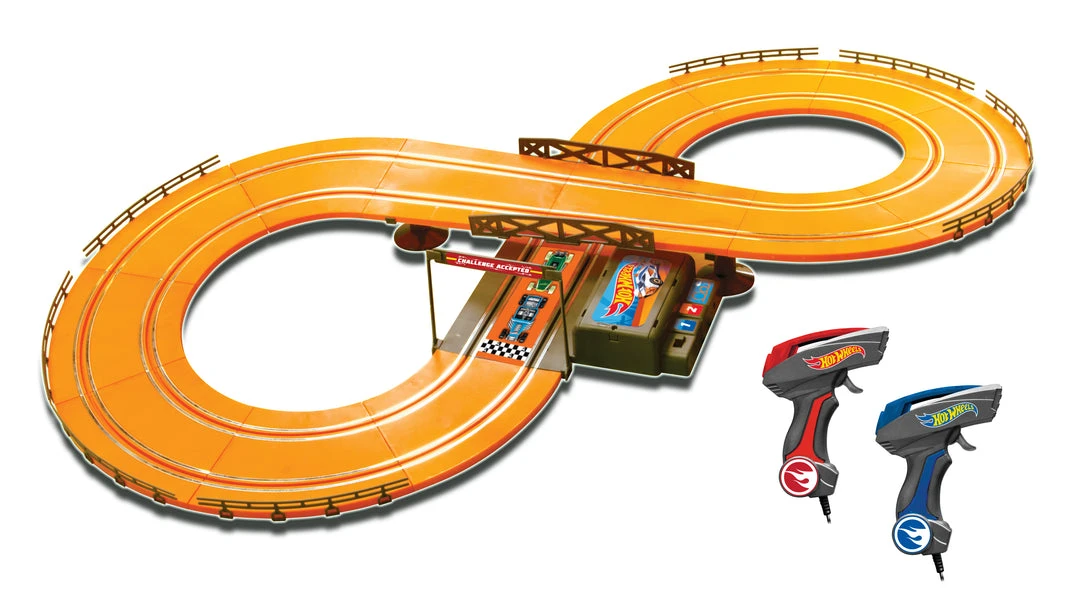 KidzTech 1:43 Hot Wheels Slot Track Set - 9.3 Ft (battery Operated) 1 KidzTech 1:43 Hot Wheels Slot Track Set - 9.3 Ft (battery Operated)