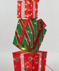 Everstar 48" UL Stacked Gift Box Sculpture