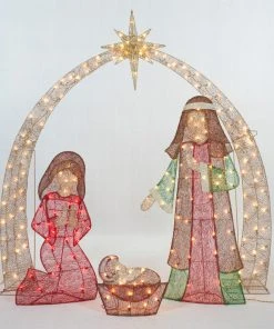Everstar Christmas 66" Set Of 4 Nativity Set Sculpture