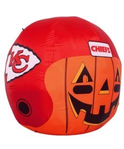 Sporticulture Kansas City Chiefs Inflatable Jack-O' Helmet