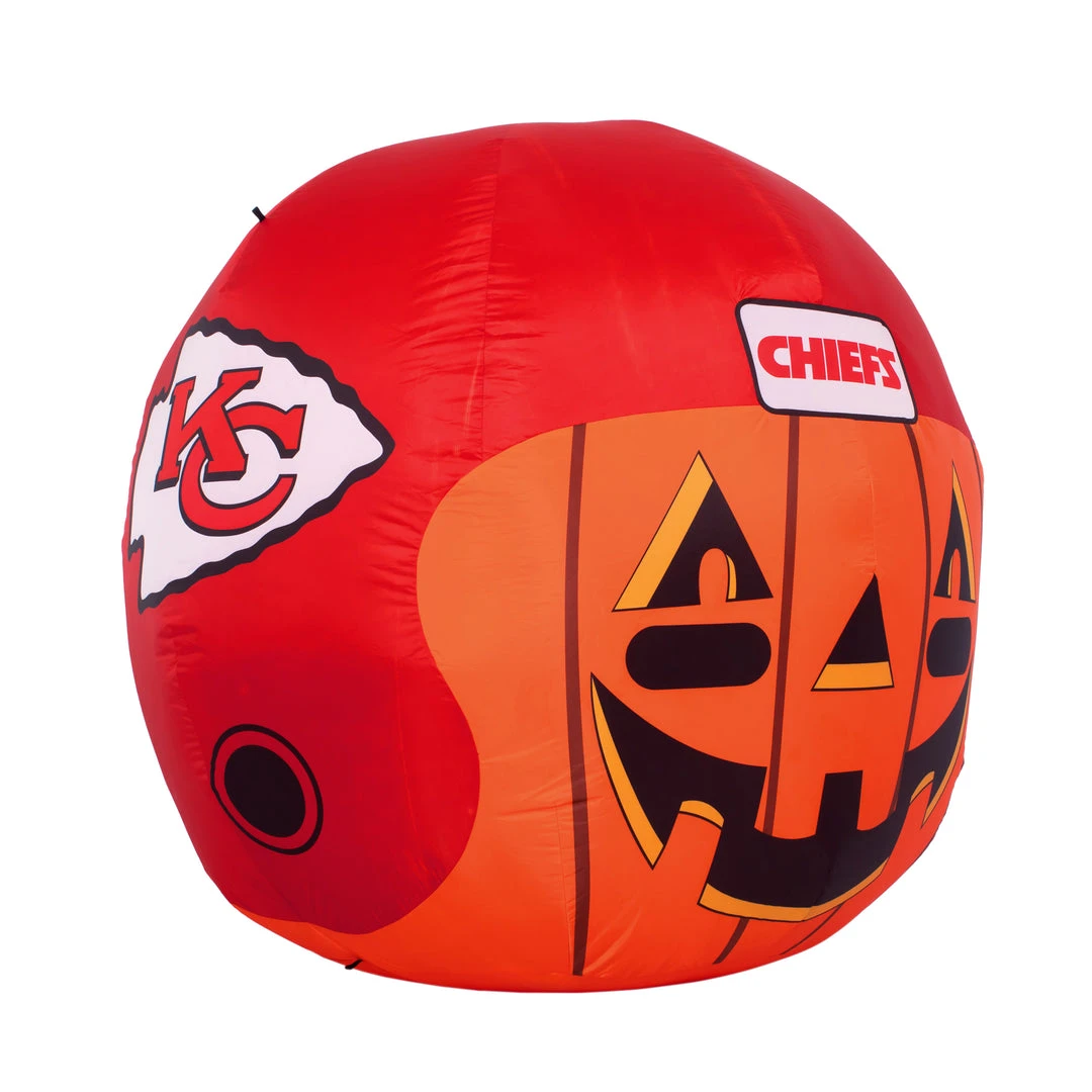 Sporticulture Kansas City Chiefs Inflatable Jack-O' Helmet 1 Sporticulture Kansas City Chiefs Inflatable Jack-O' Helmet