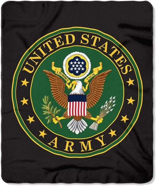 Blankets The Northwest Company BADGE OF HONOR US ARMY