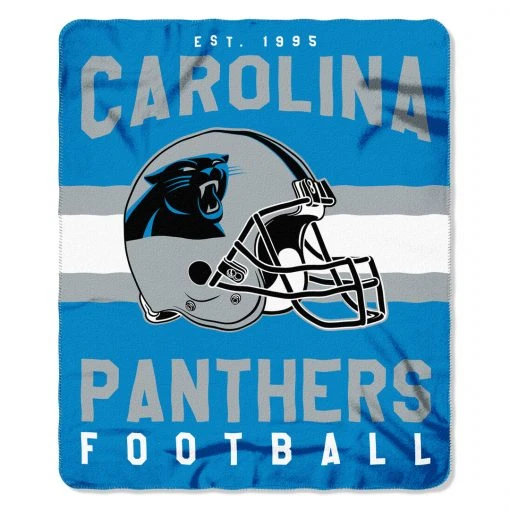 The Northwest Company Carolina Panthers Fleece Throw Blankets