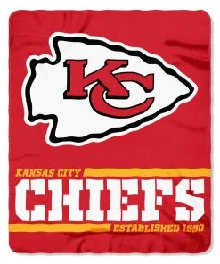 The Northwest Company Kansas City Chiefs Fleece Throw Blankets