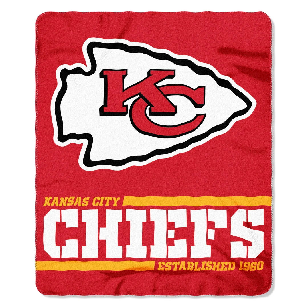 The Northwest Company Kansas City Chiefs Fleece Throw Blankets 1 The Northwest Company Kansas City Chiefs Fleece Throw Blankets