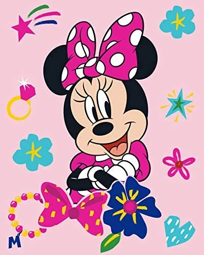 Blankets The Northwest Company MINNIE DOTTY VIBES, Pink 1 Blankets The Northwest Company MINNIE DOTTY VIBES, Pink