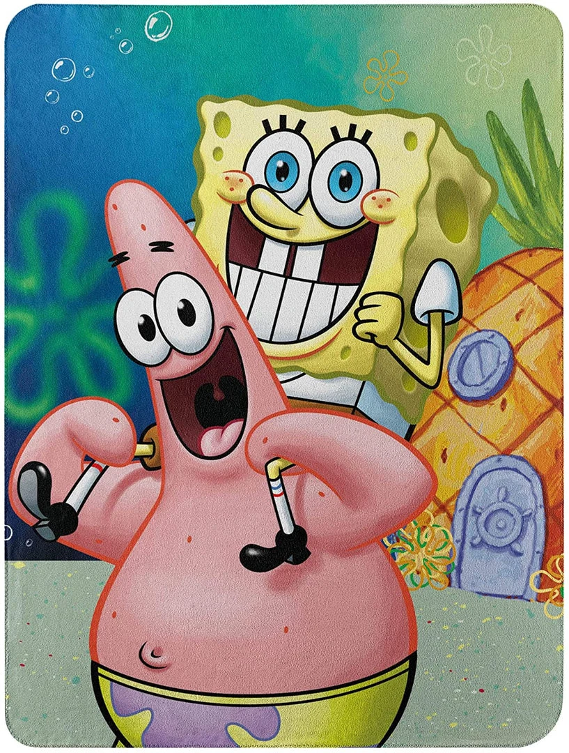 Blankets The Northwest Company SPONGE BOB HELPING OUT 1 Blankets The Northwest Company SPONGE BOB HELPING OUT